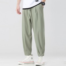 페이퍼먼츠 맨즈건 남자 빅사이즈 배기 밴딩 조거팬츠 00526