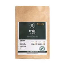 더치앤빈 싱글 오리진 브라질 산토스 RFA 로스팅 원두, 200g, 1개, 에스프레소