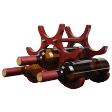 Nature Times原木DIY酒架, 紅木, 1個