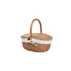 아트베니 피크닉 바구니 C형, 브라운, 1개