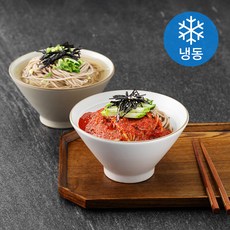 남대문가메골손만두 냉모밀 470g + 비빔모밀 300g 세트 (냉동), 1세트