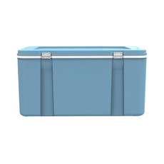 큐랑 어크로스 감성 캠핑 아이스박스 YJ34, 라이트블루, 65L