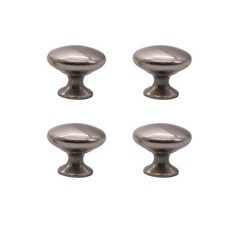 Pop MINDS抽屜衣櫃水槽現代圓形門把手 銀色 霧面 大, 4個