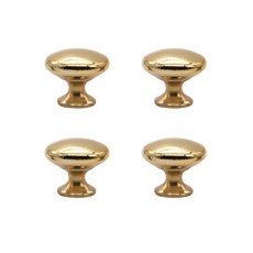 Pop MINDS抽屜衣櫃水槽現代圓形門把手 金色 大, 4個