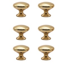 Pop MINDS抽屜衣櫃水槽現代圓形門把手 金色 小, 6個