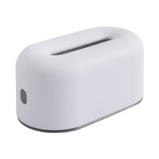 Tina Living簡約衛生紙盒, 白色的, 1個