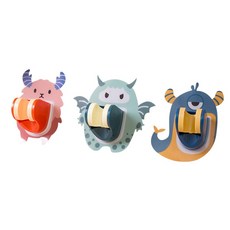 DBEST淋浴噴頭固定水雷電支架隨機出貨, 3個