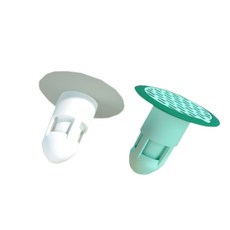 라라미즈 하수구 커버 냄새 차단 배수구 트랩 덮개 ABS TPR 랜덤발송 H23, 2개