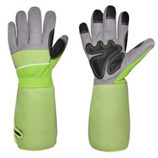 makeme 園藝手套 雙手一組, 綠色, 1套