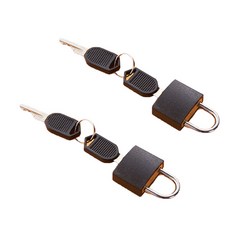 Pop MINDS彩色短鎖 短 黑色 22*34*3mm, 2個