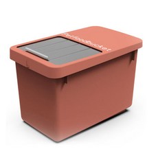 Living S簡易飼料箱, 紅色的, 20L