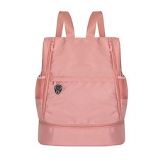 分層旅行後背包, 粉紅色, 1個