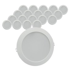 LED薄型筒燈 20W 15.5~16.5cm 20入, 黃光色