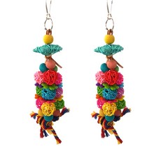 Eugene Topia 鸚鵡玩具用品, 混合顏色, 2個