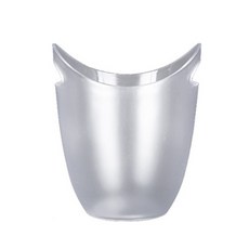 Living S透明壓克力葡萄酒保冷桶, 不透明, 1個