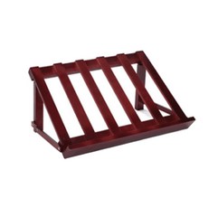 穩固的古董木製酒架 5 件 49 x 20 x 25cm, 深棕色, 1個