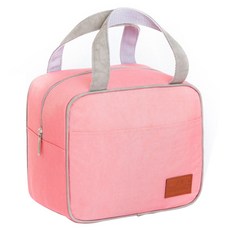 WEYOUNG 保溫餐袋, 粉色方塊