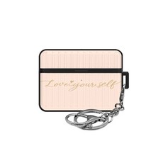 TRYCOZY Design Season 7 AirPods Pro 裝甲保護殼, 粉彩字母 米色, 單一商品