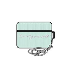 TRYCOZY Design Season 7 AirPods Pro 裝甲保護殼, 粉彩字母 薄荷綠, 單一商品