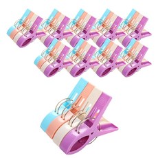 vigésco 彩色多功能曬衣夾, 40個