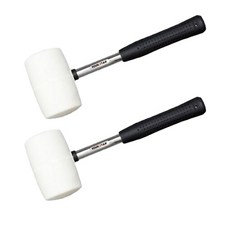 Roots 橡膠槌 W 300mm 白色 + 黑色, 單一商品, 2個