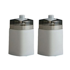 Mobelli按壓式牙籤盒, 灰色的, 2個