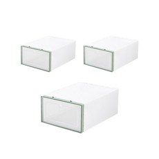 金龍石的生活研究所 鞋子 鞋盒 白色, 3個