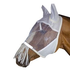 馬用面罩, 白色的, 1個