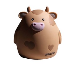 Mobeuri乳牛存錢筒 中, 棕色的, 1個