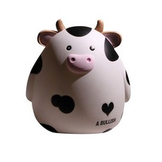 Mobeuri乳牛存錢筒 大, 白色的, 1個