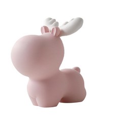 Moveli 北歐風格鹿存錢罐 XL, 粉色的, 1個