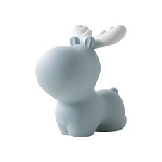 Mobelli北歐風鹿存錢筒 XL, 藍色, 1個