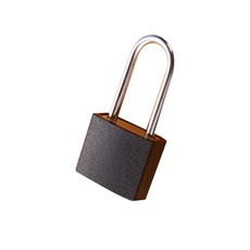 Popminds 鎖櫃長型掛鎖 黑色, 1個