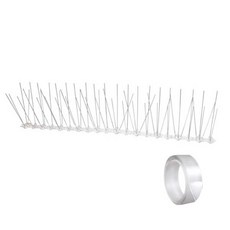 KI鴿子驅鳥陷阱+矽膠雙面膠 3m, 1套