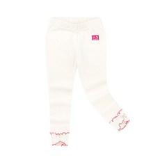 JELISPOON 兒童可愛絲帶刺繡內搭褲