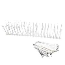 防鳥刺+束線帶 25入, 1套