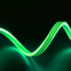 LED雙面霓虹軟燈條 50m, 綠色