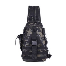 Suerte擬餌釣魚包, 黑色迷彩