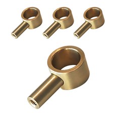 黃金銅製家具把手, 4個