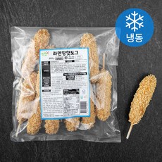 자연도씨 라면땅 핫도그 (냉동), 80g, 10개입, 1개
