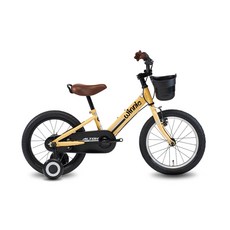 알톤스포츠 2021년형 어린이 보조바퀴 자전거 위니 16, 베이지, 1080mm, 1개