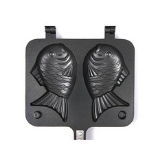 Cooking Plus 2格鯛魚燒盤, 1個, 18 x 14.5 厘米