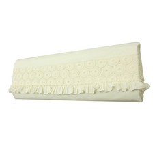 蕾絲質冷氣防塵罩 GB, 自然米色