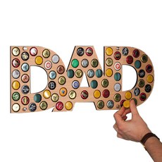 J.U.N 獨飲世界啤酒愛好者瓶蓋收集, DAD, 1個