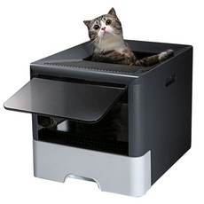 Clean On 大型方形防濺貓砂盆, 1個