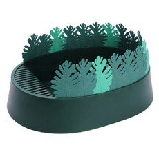 클린온 숲 개방형 고양이 화장실, 그린, 1개