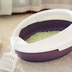 簡約式貓砂盆+貓砂鏟, 經常