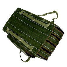 Clean On 帆布五層拉鍊釣竿收納包, 混合顏色