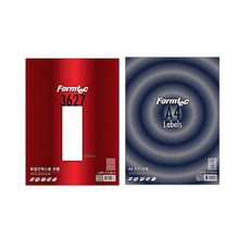 Formtec 文件索引標籤紙 8格 100張 LS-3627 + 雷射噴墨兩用標籤紙 1格 20張 LQ-3130 套組, 1套