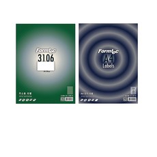 Formtec 地址標籤 24 位 LS-3106 100p + 電池標籤 20p, 1套